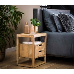 ZI Bedside table sahara 2 drawers